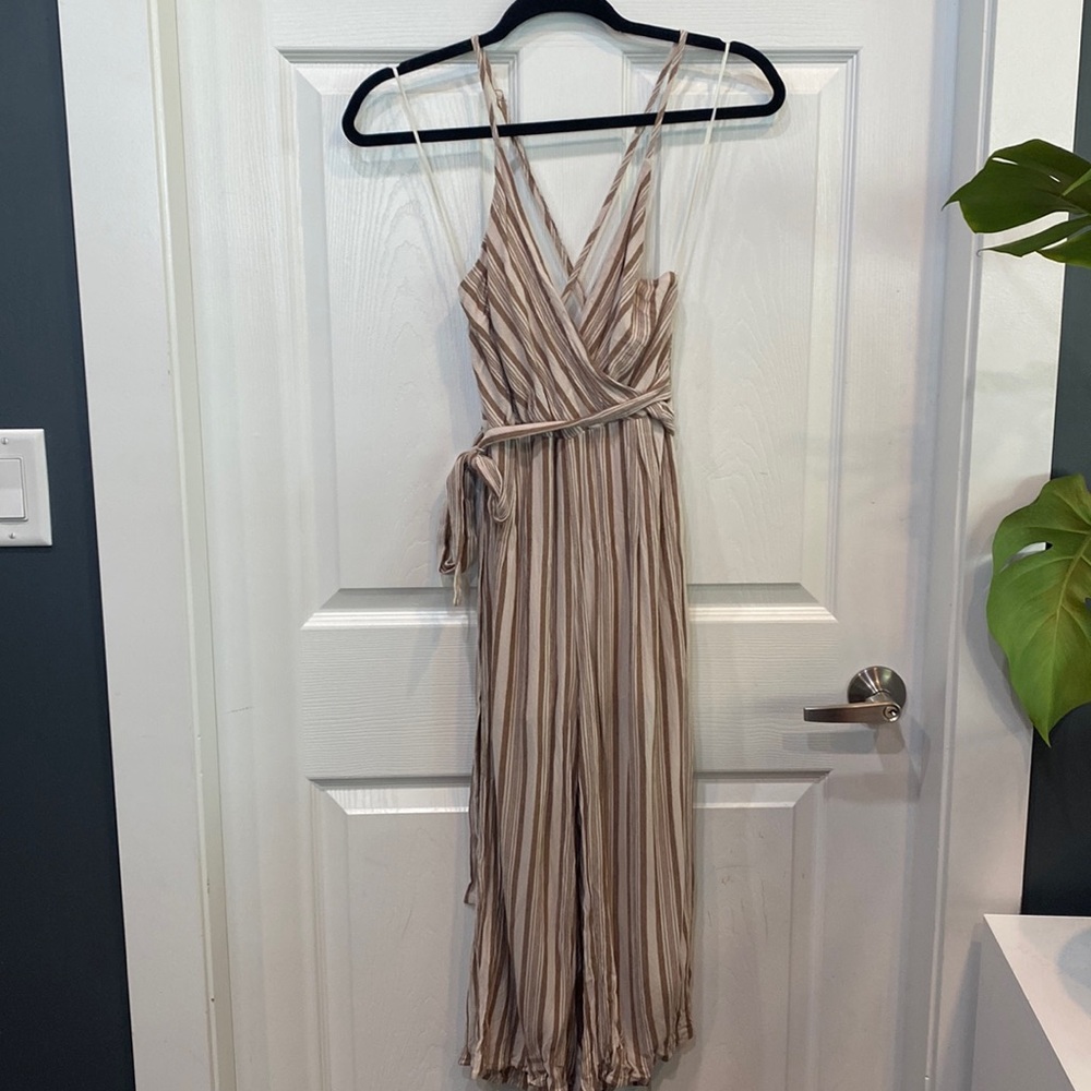 Olivia + James Stripe Romper - Sz. Medium